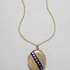 Antique 1800s 9k Gold & 14k Gold Fill with Enamel and Hand Etched Star Motif Locket Necklace
