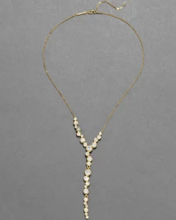 Asterales Gold Cascading Necklace
