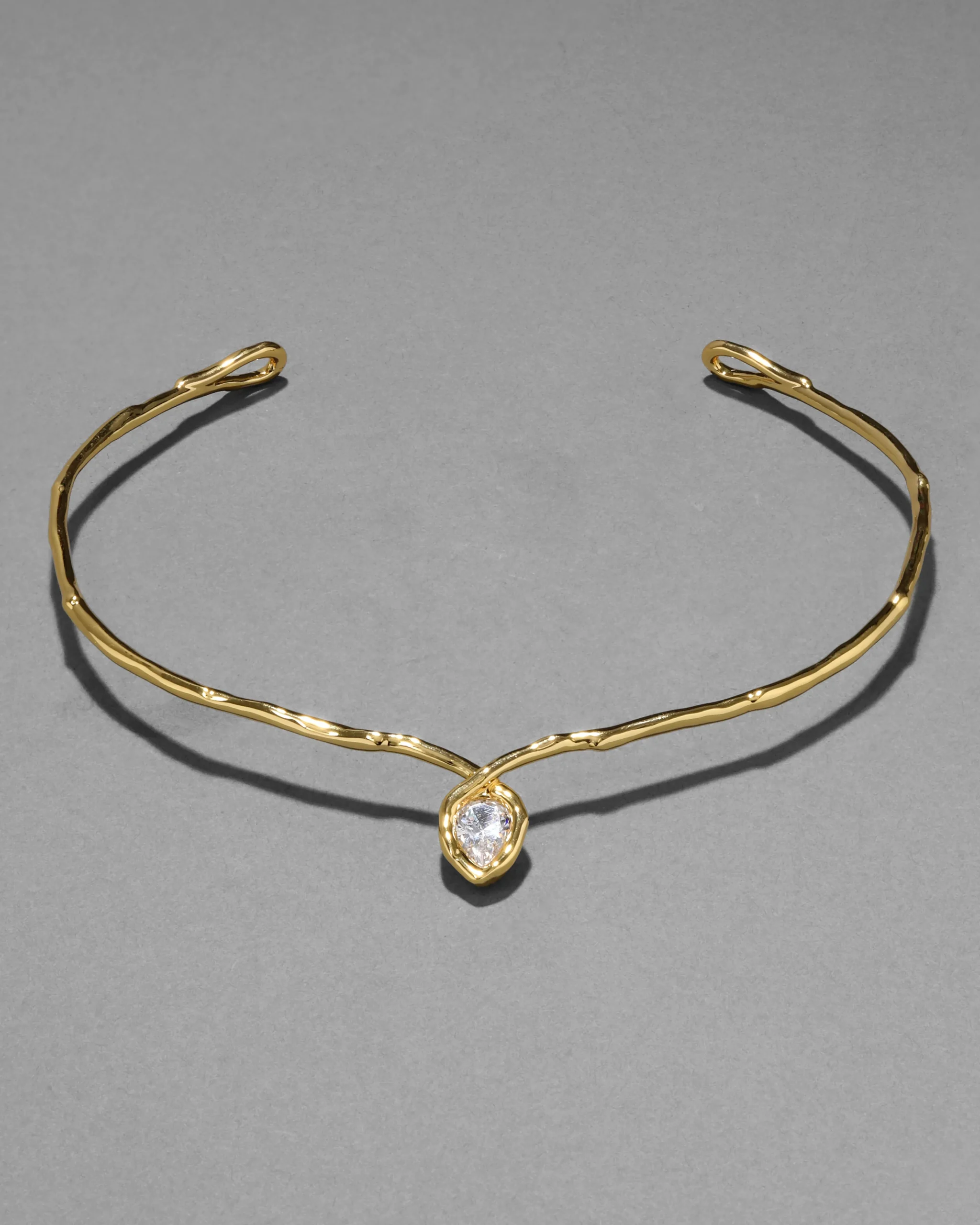 Asterales Gold Floating Collar Necklace