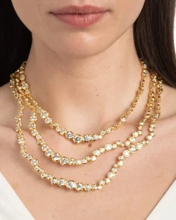 Asterales Gold Layered Necklace