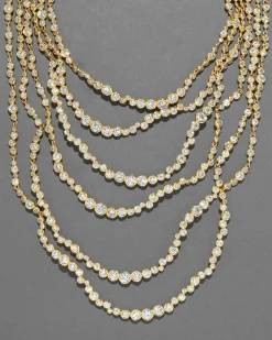 Asterales Gold Multi Layered Necklace
