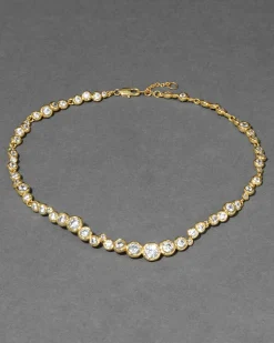 Asterales Gold Riviera Necklace