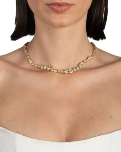 Asterales Gold Riviera Necklace