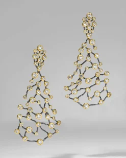 Asterales Noir Large Celestial Earring