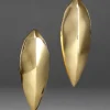 Brut Gold Armor Clip Earring