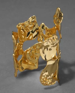 Brut Gold Reef Cuff Bracelet