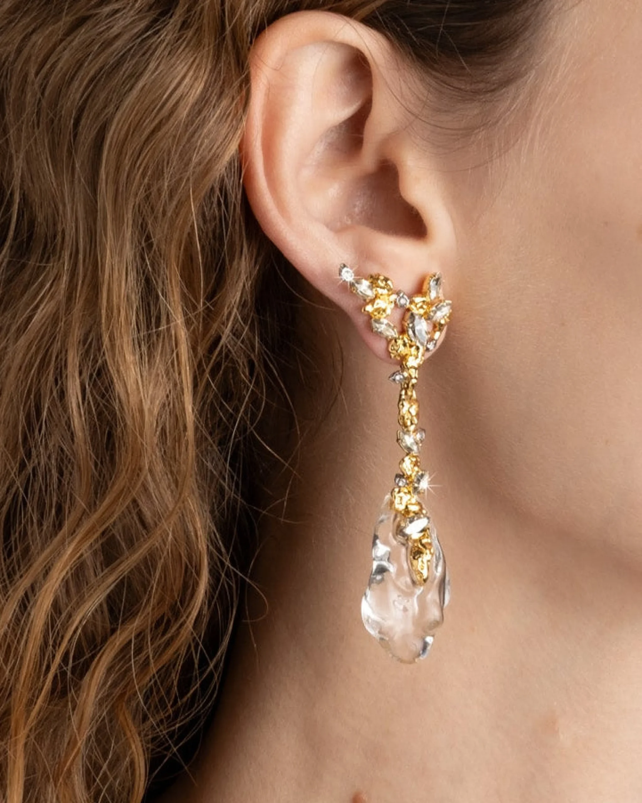 Dream Rain Post Drop Earring