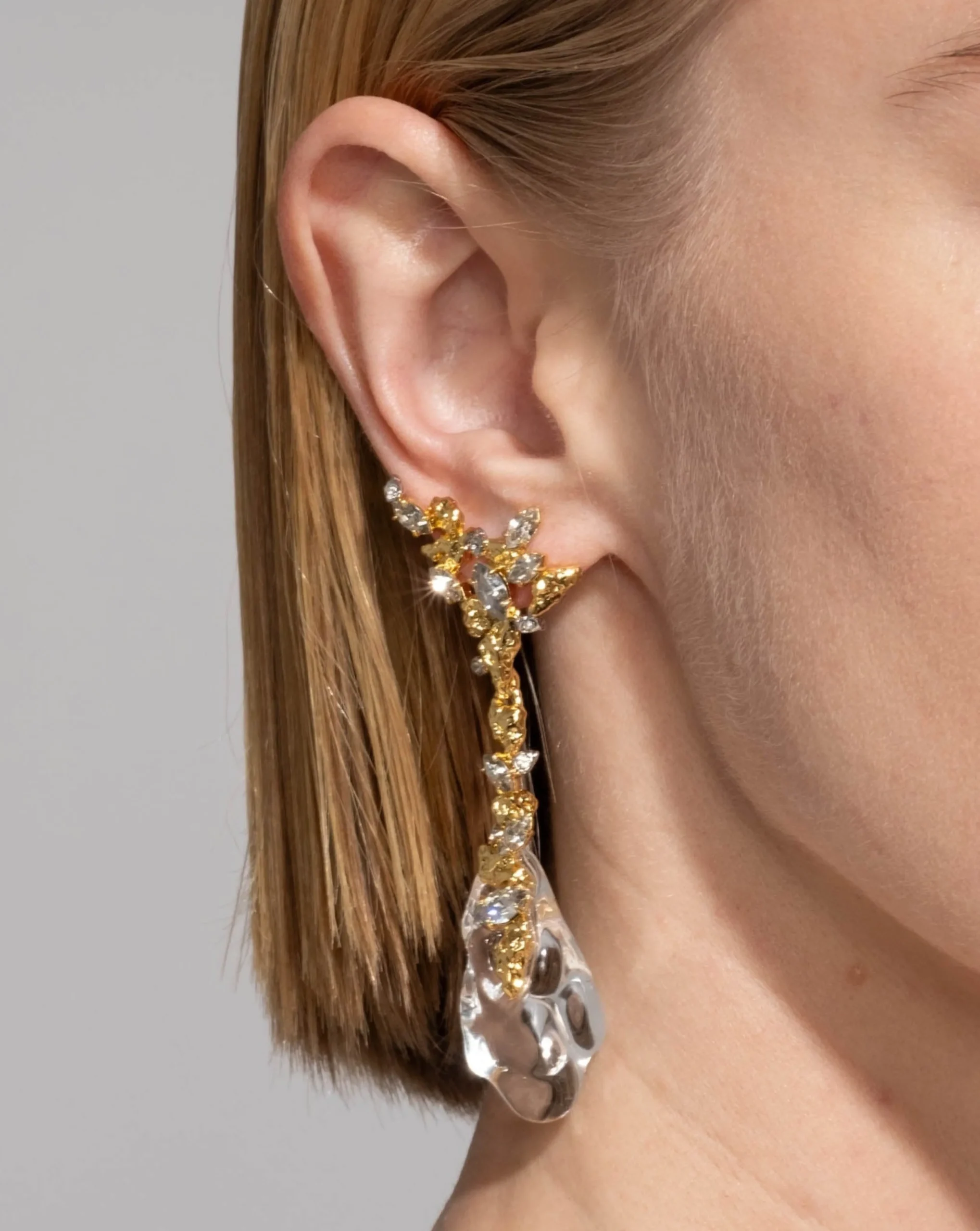 Dream Rain Post Drop Earring