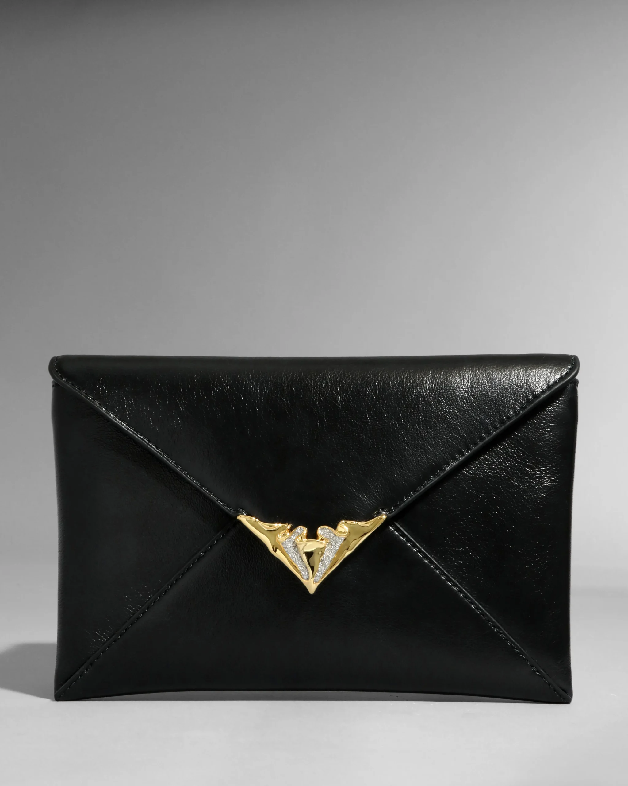 Envelope Clutch- Black