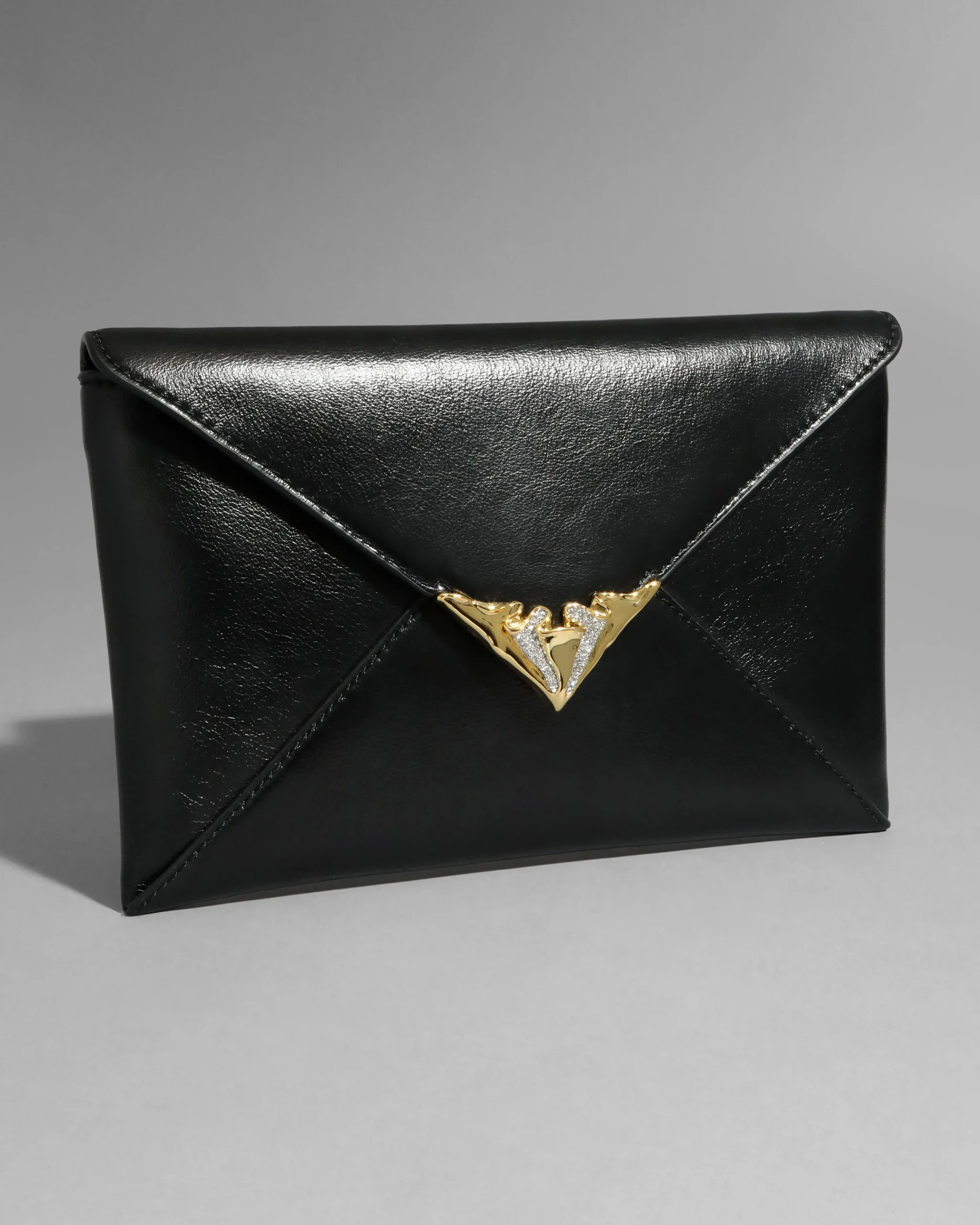 Envelope Clutch- Black