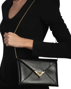 Envelope Clutch- Black