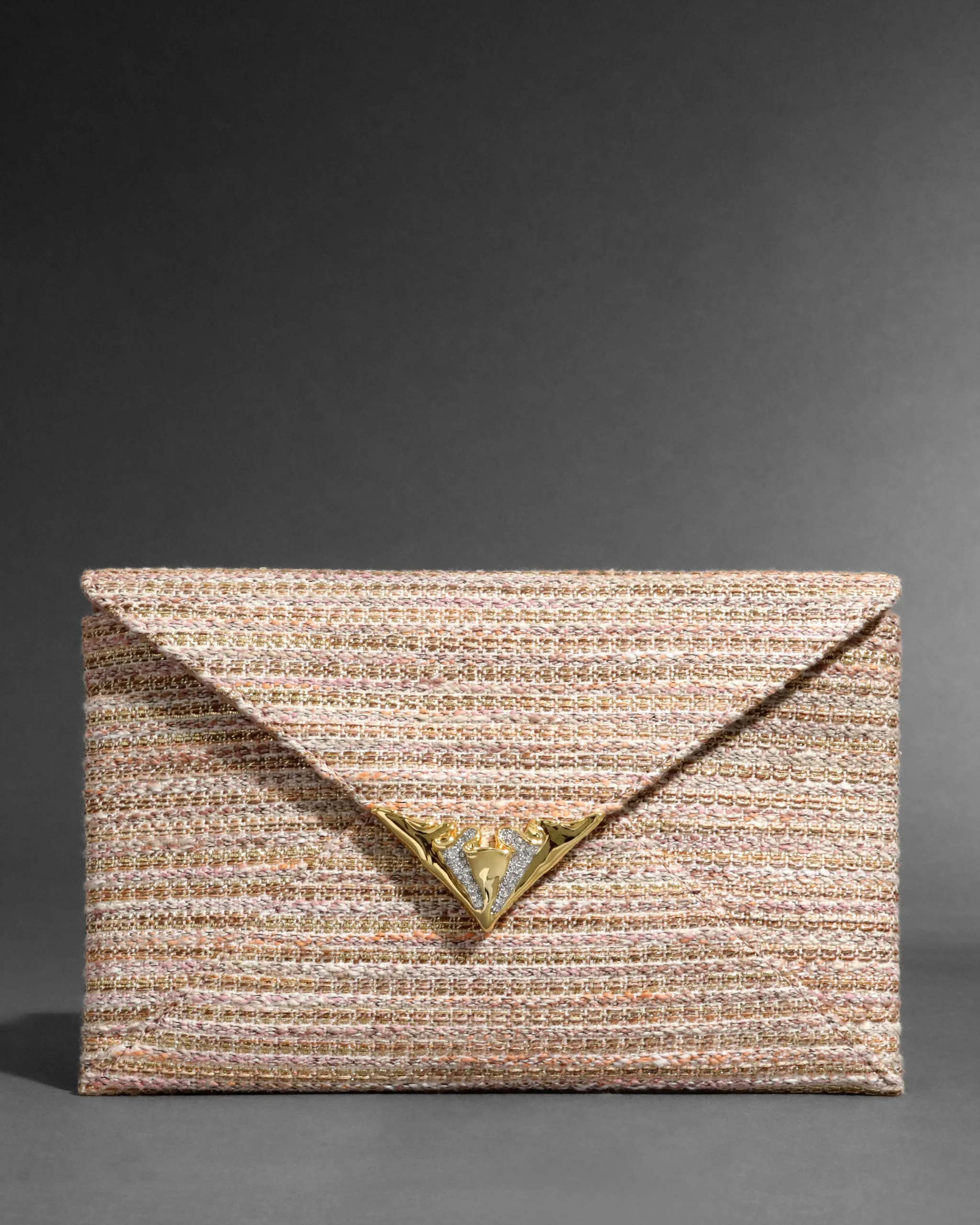 Envelope Clutch- Sunset Blush