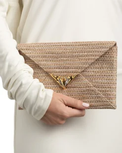 Envelope Clutch- Sunset Blush