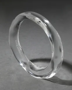 Liquid Lucite Bangle Bracelet