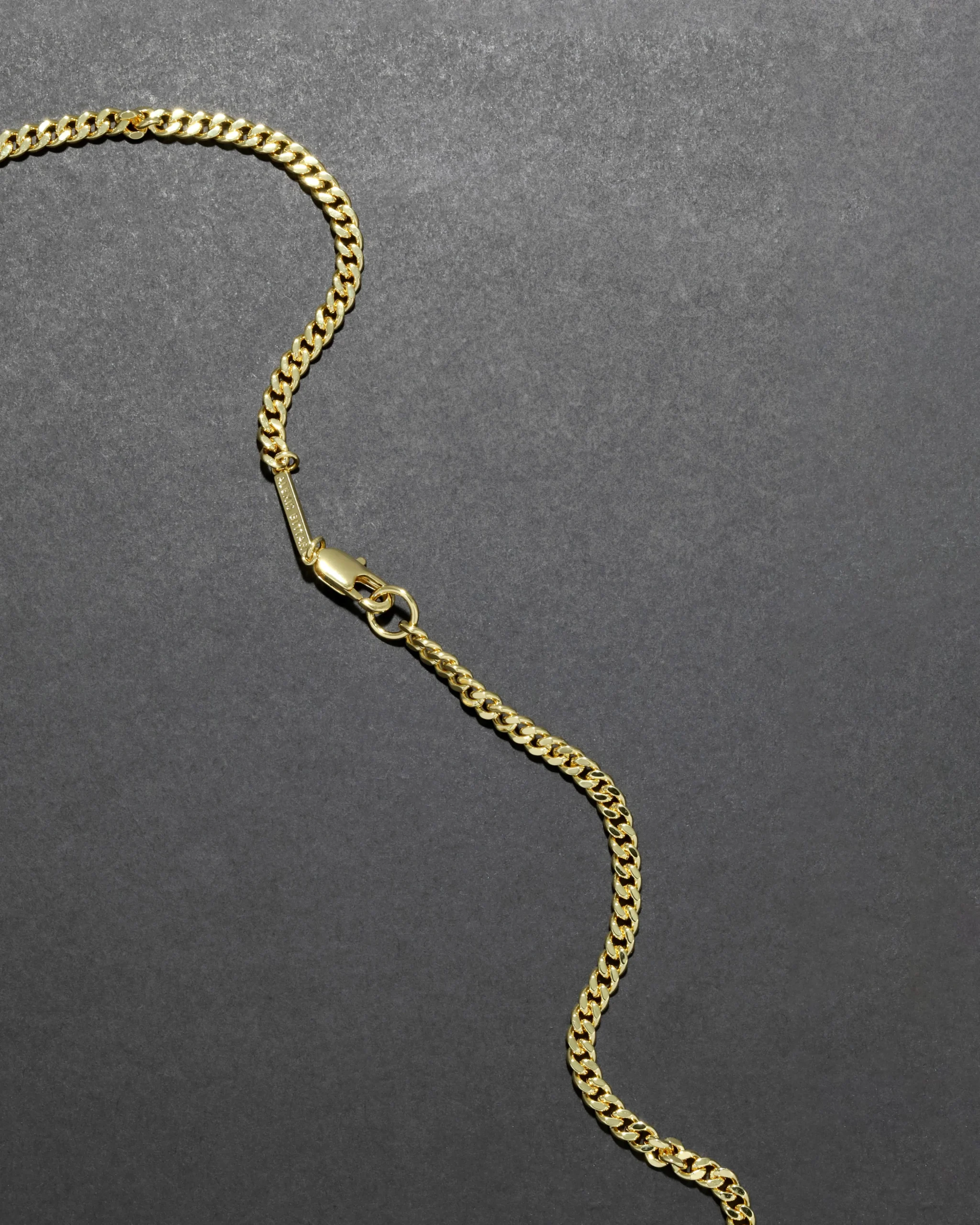 Liquid Lucite Crystal Pavé Teardrop Necklace