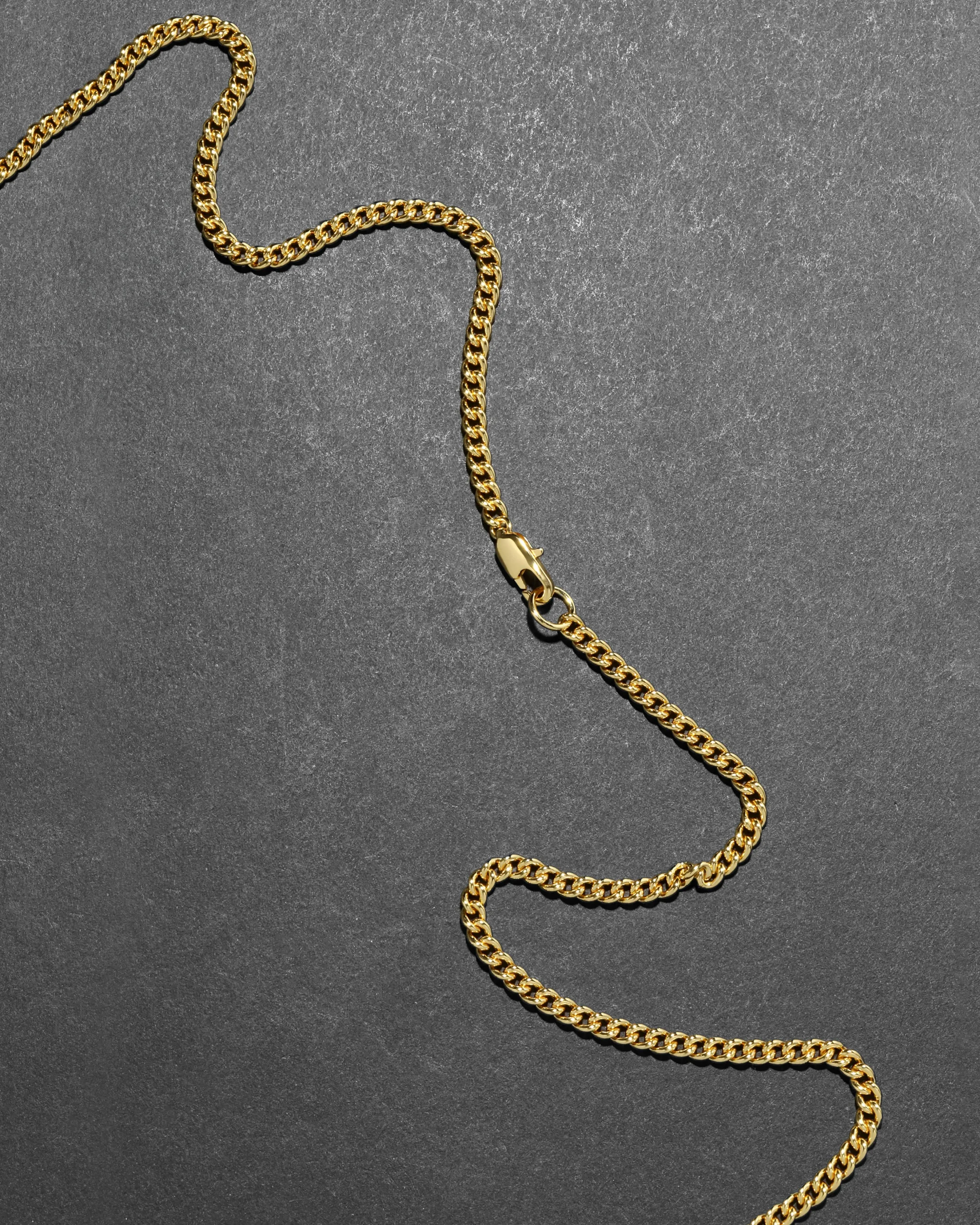 Liquid Lucite Horn Pendant Necklace