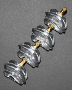 Liquid Lucite Sculptural Link Bracelet