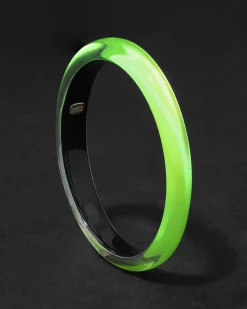 Lucite Skinny Bangle- Fluorescent Yellow