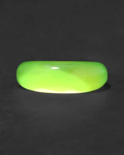 Lucite Tapered Ring- Fluorescent Yellow