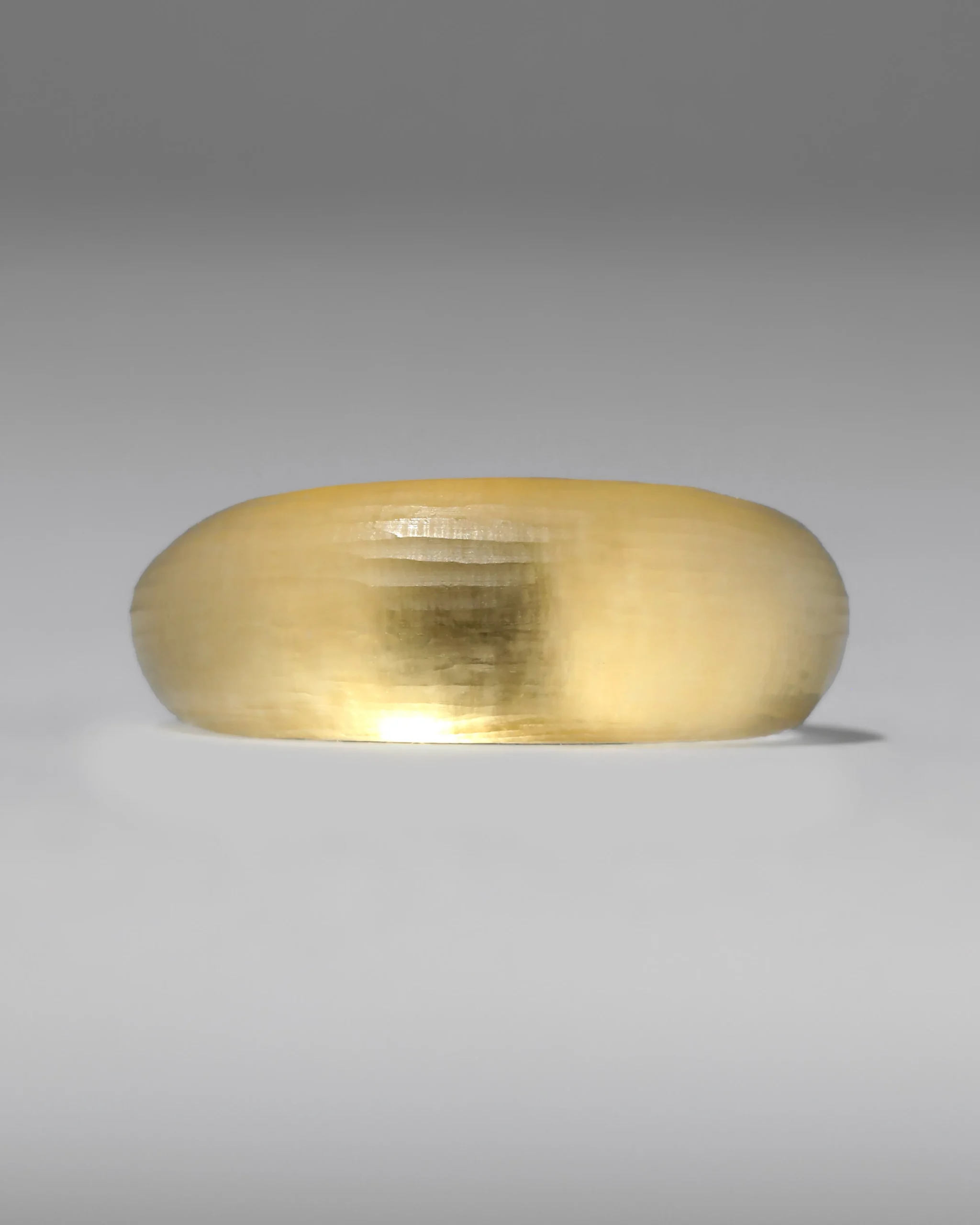 Lucite Tapered Ring- Gold