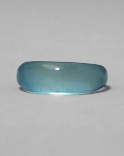 Lucite Tapered Ring- Metallic Sky