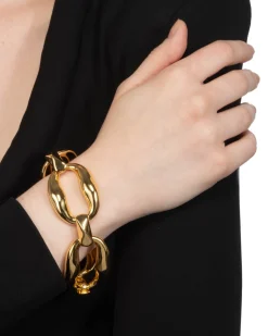 Molten Gold Link Bracelet
