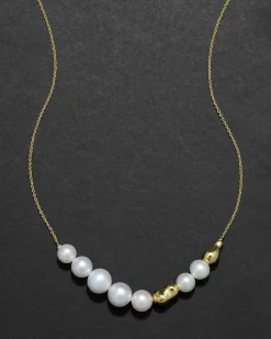 Perla Beaded Slider Necklace