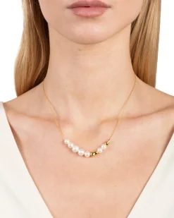 Perla Beaded Slider Necklace