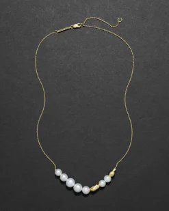 Perla Beaded Slider Necklace