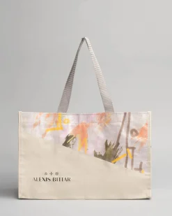 Retro Memphis Shopper- Medium