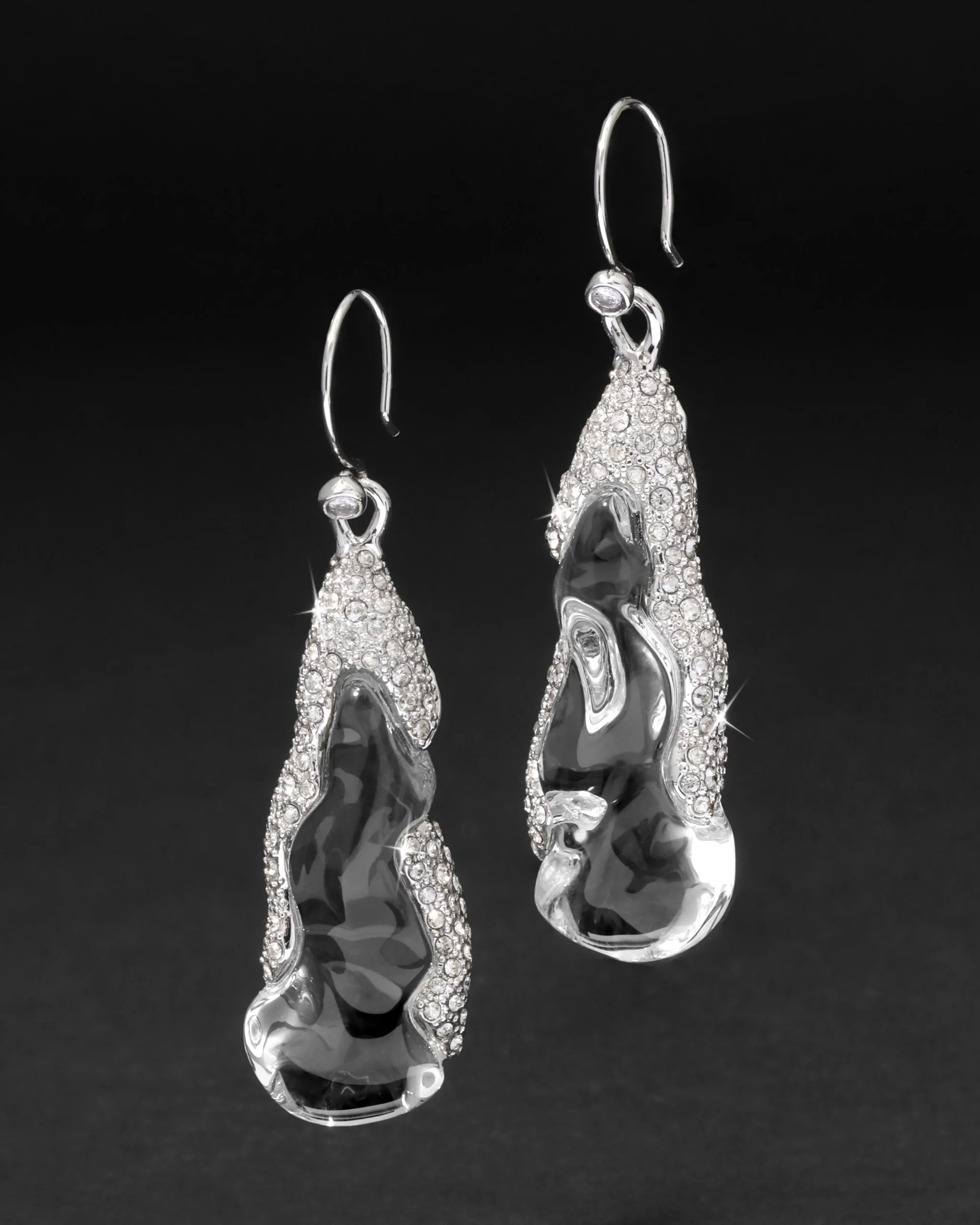 Silverlake Lucite Wire Earring