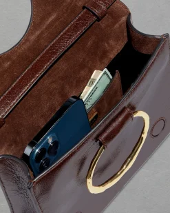 The Hunter Convertible Crossbody Bag- Chocolate