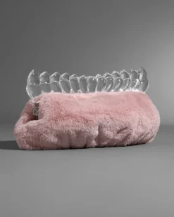 The Pouf Clutch- Dusty Pink