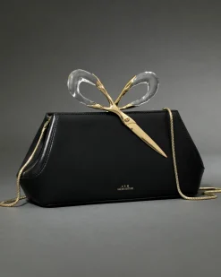 The Scissor Clutch- Black