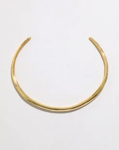 Thin Collar Necklace - Gold