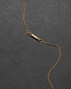Vintage 9k Gold Foxtail Chain Necklace