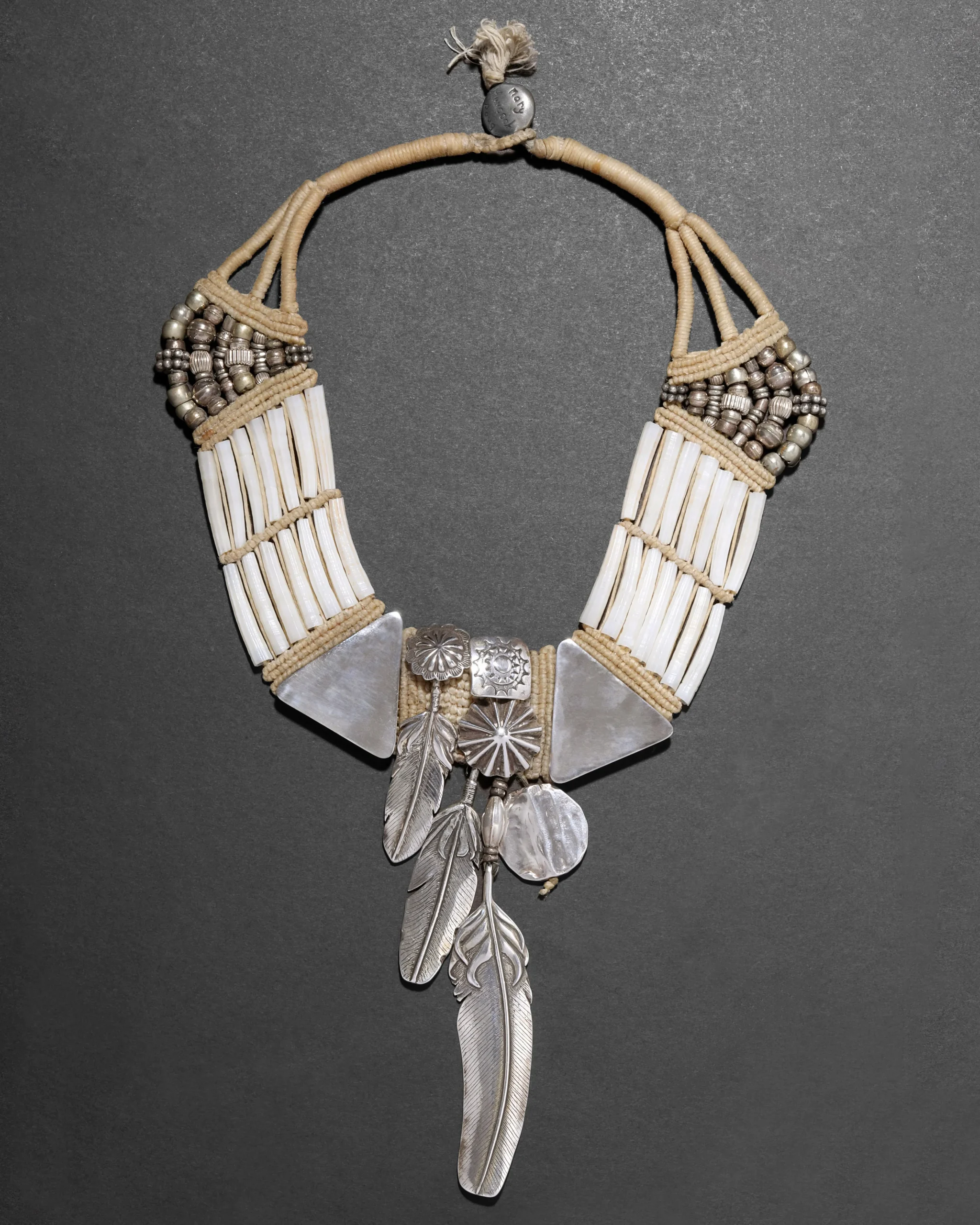 Vintage 1980s Sterling Silver Mary & Doug Hancock Necklace